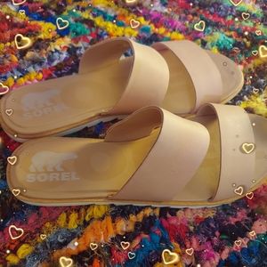 Sorel size 10 summer sandals